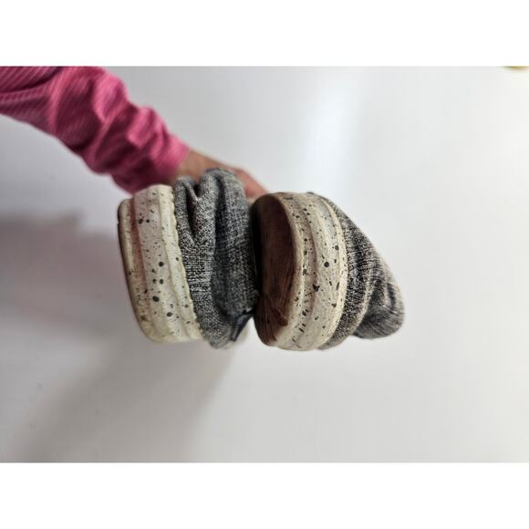 Hey dude wendy linen ladies 6 youth 5 stone grey pre owned condition casual - Picture 5 of 8